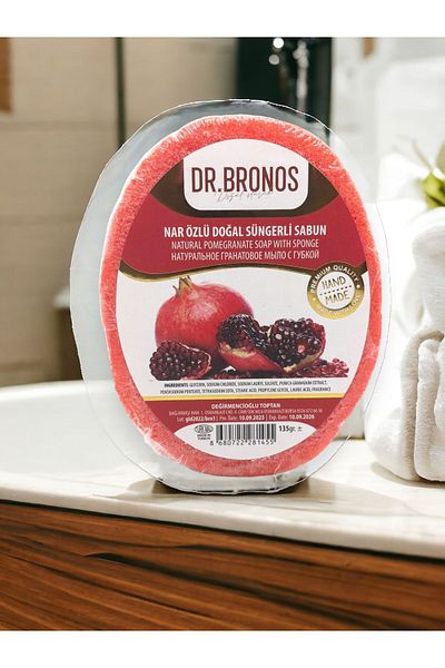 Dr. Bronos Natural Sponge Soap with Nar Extract