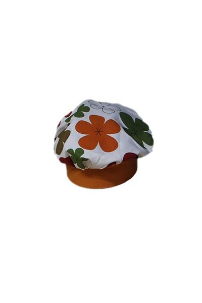 Kostüm Sarayı Chef Hat with Daisy Pattern