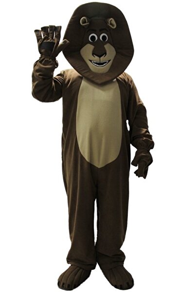 Kostüm Sarayı Madagaskar Aslan Alex Kostümü Yetişkin