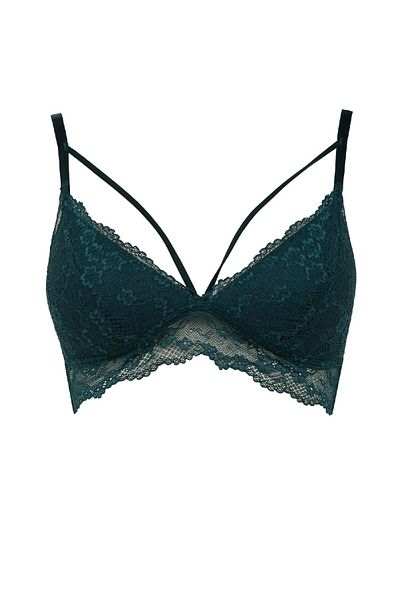 DeFacto Fall In Love Weihnachten Thematische gepolsterte Spitze Bralet R6569az24au
