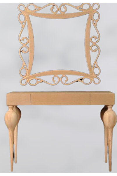 Ankara Mobilya Dresuar 12913 Torna TOMBUL Model Ahşap Kayın RETRO HAM ayak MD...