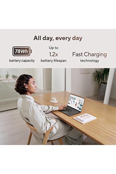 ASUS Zenbook S 16 OLED (2024) AMD Ryzen AI 9 HX 370 16inch 3K 2TB SSD 32GB RAM Scandinavian White