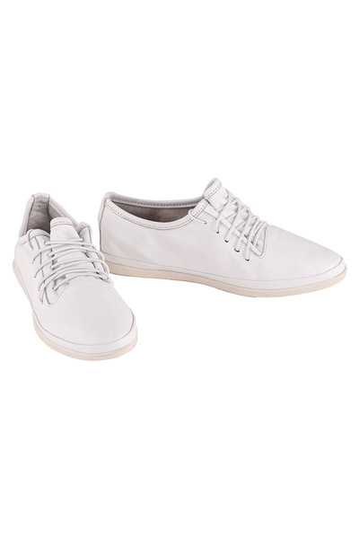 NOOSY Valódi bőr fehér női cipők