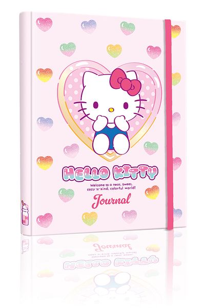 Victoria's Journals Hello Kitty Secret Spiral Journal 17x24 cm