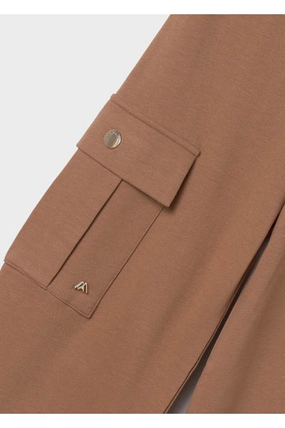 MAYORAL Girls' Size Cargo Pocket Trousers for Ages 10-16