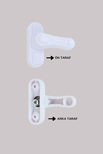 Wappa Baby 1 Adet Pvc Pimapen Pencere Cam Balkon Kapısı Güvenli Emniyet Kilidi