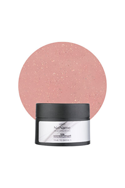 NO NAME Professional Time to Shine Builder Gel - No 5 – Işıltılı & Güçlü Yapı...