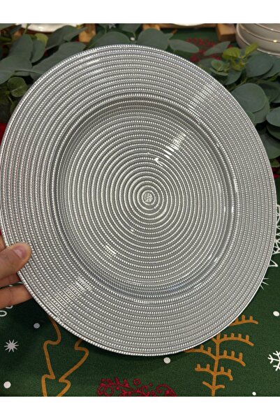 Decamor home 6 ad Gümüş Gri Cam Supla