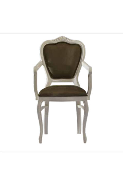 BENGİ TİCARET Sandalye19769 Zus2151 Oyma Çizgi Model Kolçak BabyFace Kumaş Be...