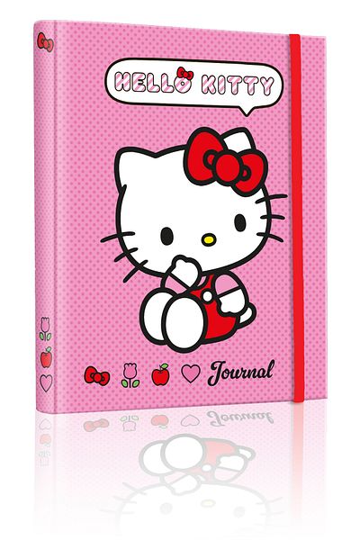 Victoria's Journals Спирален дневник Hello Kitty Secret 17x24 см