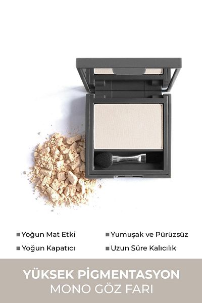 Alix Avien Mono Eyeshadow 101 Snowflake - Eyeshadow 3,2 G