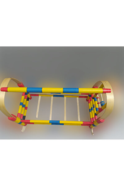 BENGİ TİCARET Beşik Bebek 18202 NATÜRE Hamak Hafif Sağlam Doğal Demonte Renkl...