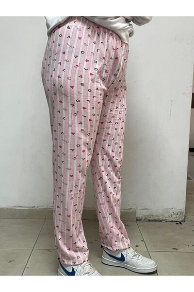 FİTGO Жіноча піжама з візерунком внизу