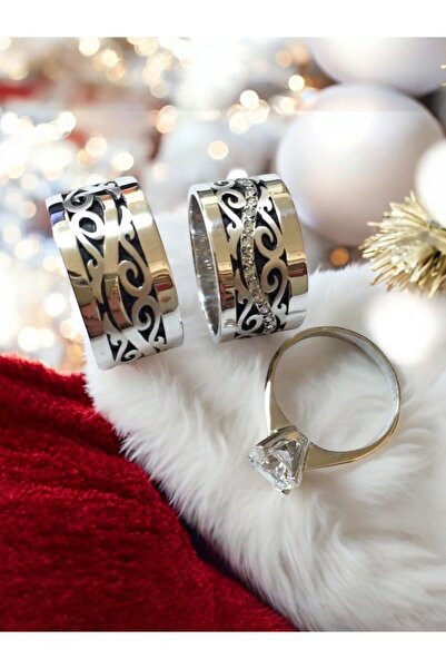 Alyans Gümüş Evi 9 Mm Bay Bayan Alyans