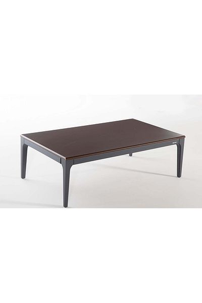 Bellona Galia Coffee Table, 120x70x36.5cm, Walnut - Anthracite