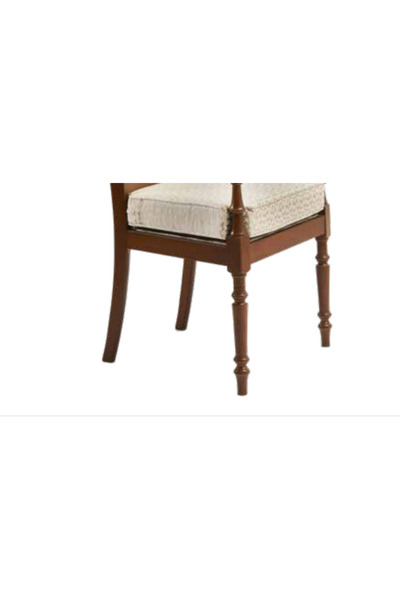 BENGİ TİCARET Sandalye 198742 Zus2161 Kayın Ayak Model Kayın Retro Ayak Ceviz Renk El Yapım