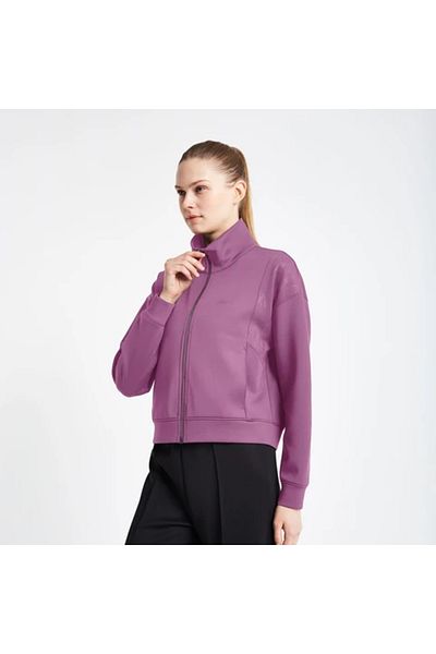 Lescon Women's Zippered Sweatshirt 24N-2127 24Ntbl 002127