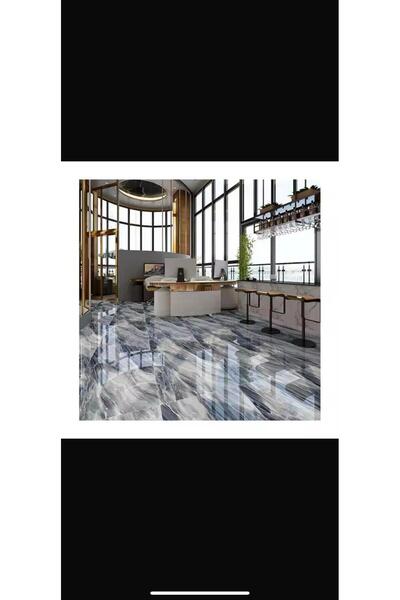 Genel Markalar 30x60 Kendinden Yapışkanlı Mermer Fayans Görünümlü Mutfak Banyo Wc Yer Duvar Pvc Folyo Panel Kaplama