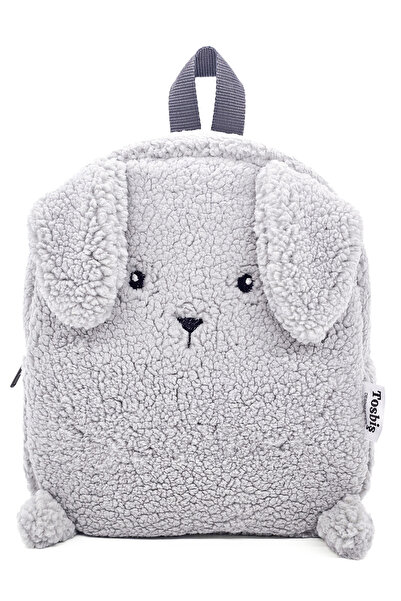 Tosbiş Rabbit Gray 0 - 8 Years Kindergarten Nursery Children School / Backpac...