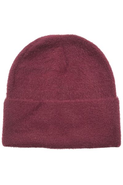 AXE SPORTSWEAR Burgundy Soft Textured Plush Beanie - Winter Comfortable Winter Beanie