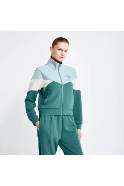 Lescon Women's Zip-Up Sweatshirt 24N-2131 24Ntbv 002131