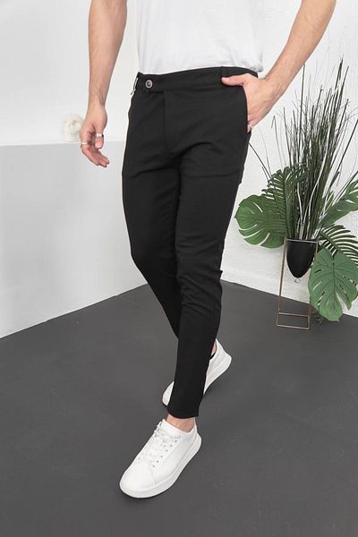 MODA Italian Cut Quality Stretchy Lycra Fabric Ankle Length Trousers