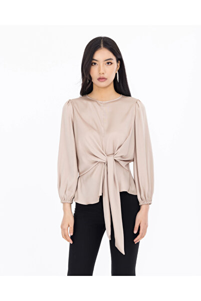 SEÇİL YENİ SEÇİL KADIN BELİ BÜZGÜLÜ UZUN KOLLU BLUZ 10232202001080