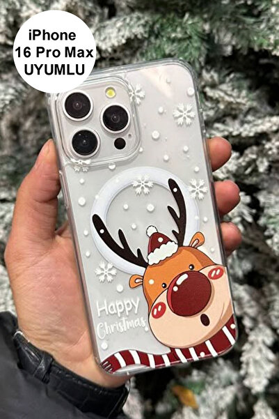 shoptocase Iphone 16 Pro Max Uyumlu Noel Hediyelik Magsafe Özellikli Telefon ...