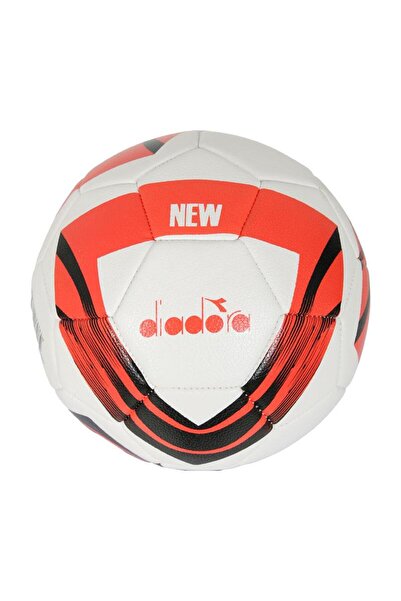 Diadora New Futbol Topu Beyaz - Siyah - Kırmızı No 5