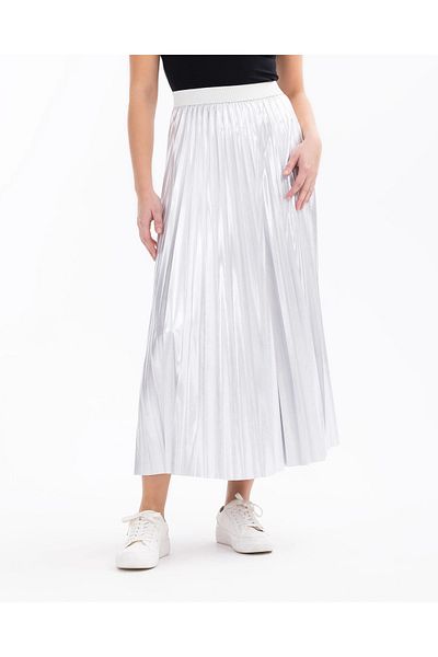SEÇİL Fusta maxi cu talie elastică plisată