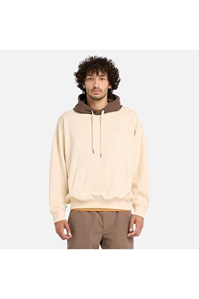 Timberland Heavy Boucle Hood Erkek Sweatshirt Angora