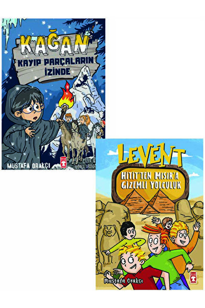Timaş Çocuk 5.6.7. Sınıf 2 Kitap Set Kağan Kayıp Parçaların İzinde-Levent Hit...