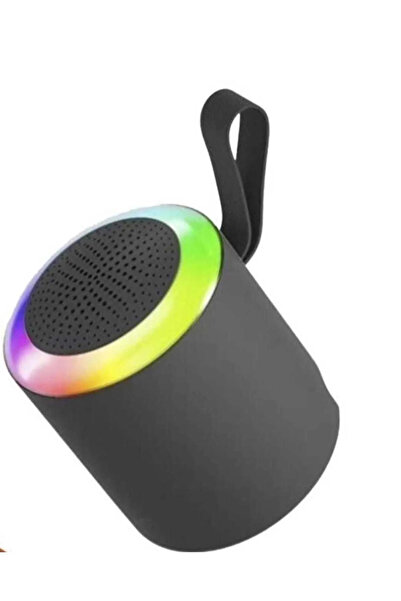 Teknowork D24 Mini Ledli Bluetooth Speaker Hoparlör Kablosuz Taşınabilir Ses ...