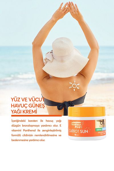 Softto Plus 100 ML Carrot Sun Oil