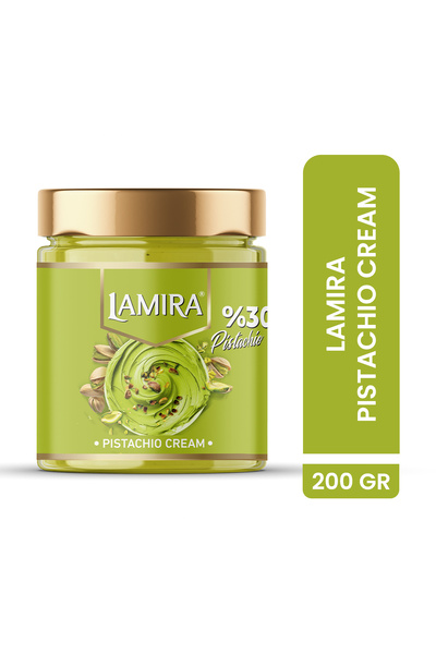 LAMİRA لاميرا كريمة الفستق 200 جرام 30% فستق