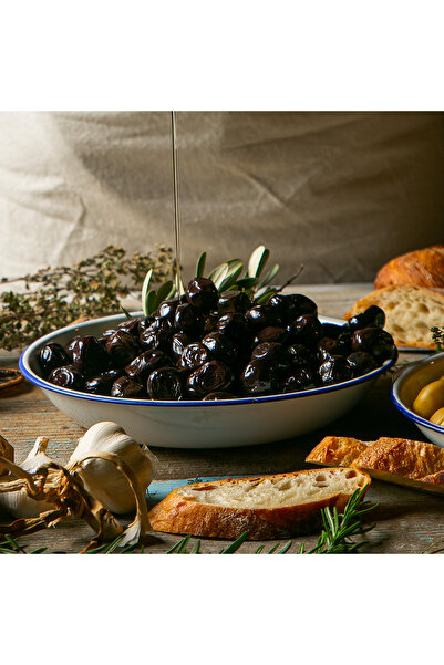 Mete Zeytin Mete Katırlı Gemlik Siyah Zeytini 2 Kg