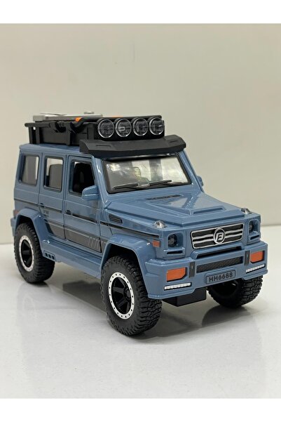 Shem Scowetto Sesli Işıklı Müzikli Lüks Jeep Sürtmeli Açılabilir Kapılar 18 Cm Jeep Araba