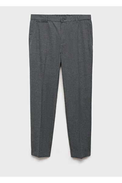 MANGO Man Regular kesim flanel pantolon