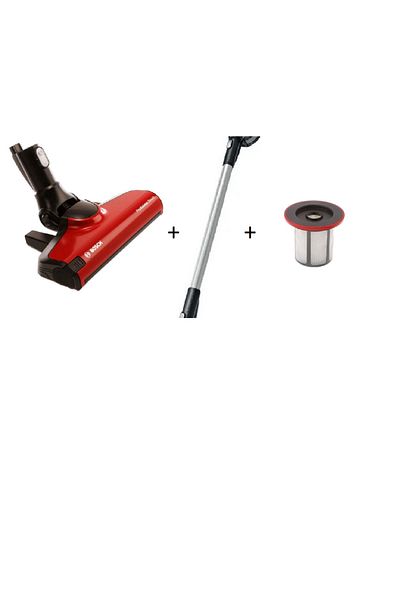 Bosch Unlimited Proanimal Serie 6 - Charging, Vacuum Cleaner, Pipe and Filter Set of 3