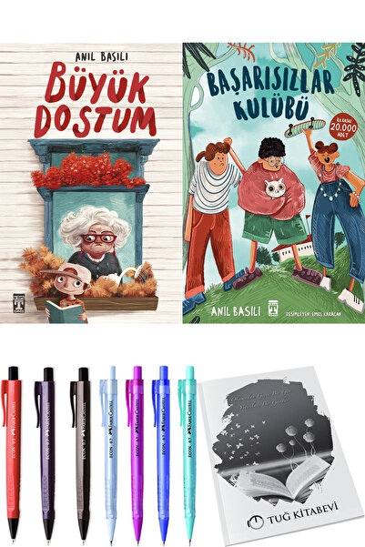 Timaş Yayınları Başarısızlar Kulübü ve Büyük Dostum 2li Set + Hediyeli