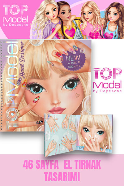 TOYFEST TOPModel Create Your Hand-Design Colouring Book
