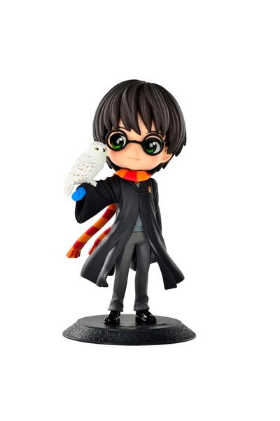 e-life shop Harry Potter Hedwig Anime Karakter Figür Oyuncak Stantlı Koleksiyonluk Dekoratif Biblo Obje 15 cm.