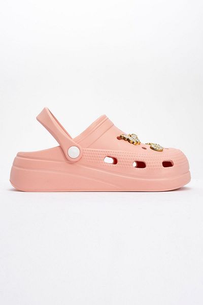 Ccway Papuci Sabo pentru dama - cu accesorii, POWDER