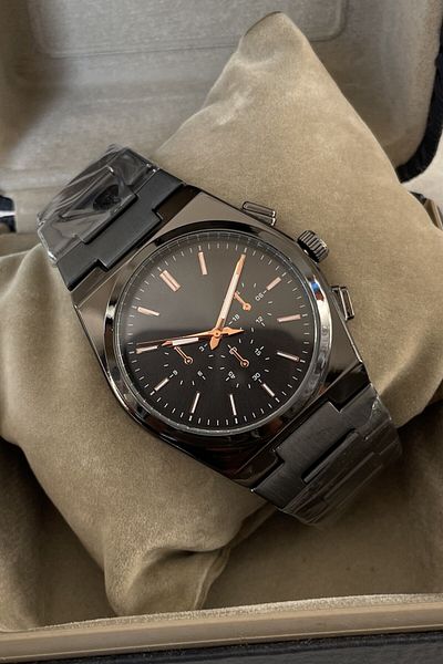 Leerybee Custom Boxed Metal Band Style Men's Wristwatch Christmas Birthday Gift