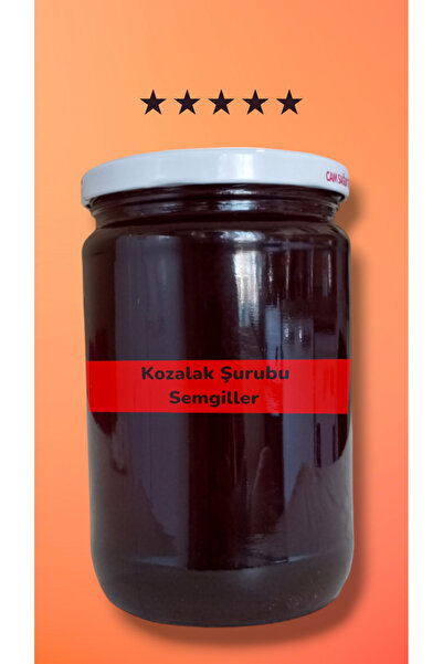 Ova Yerel Lezzetler Kozalak Şurubu Şekersiz - Ev Yapımı Zencefil Elma Limon B...