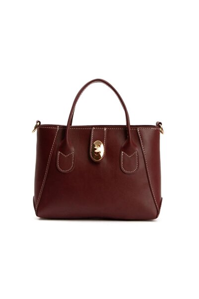 GOYET Mila mini shoulder bag - burgundy