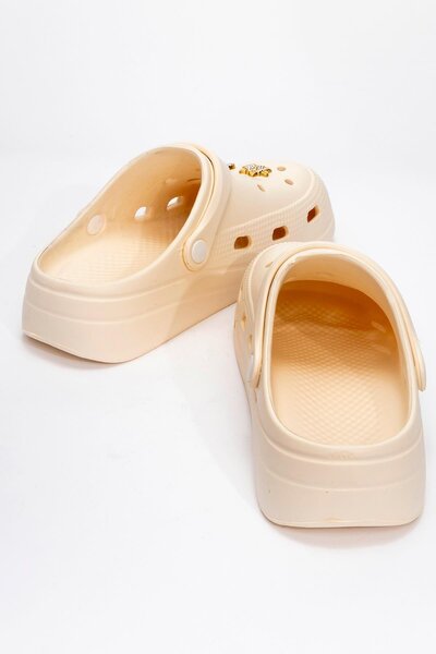 Ccway Ecru Sabo Slippers - Women's Accessories