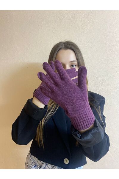 sema aksesuar Knitwear Gloves - Winter Gift - New Year Christmas Birthday Valentine's Day Gift