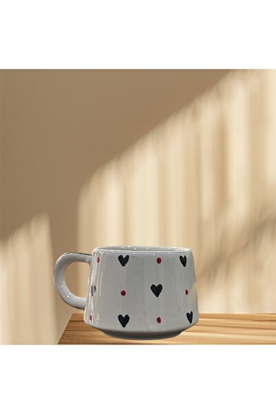 dg concept Handmade Heart Patterned Mug