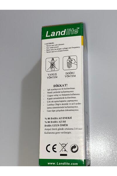 Landlite Tasarruflu Ampul 75w E27 Gün Işığı(4000K)